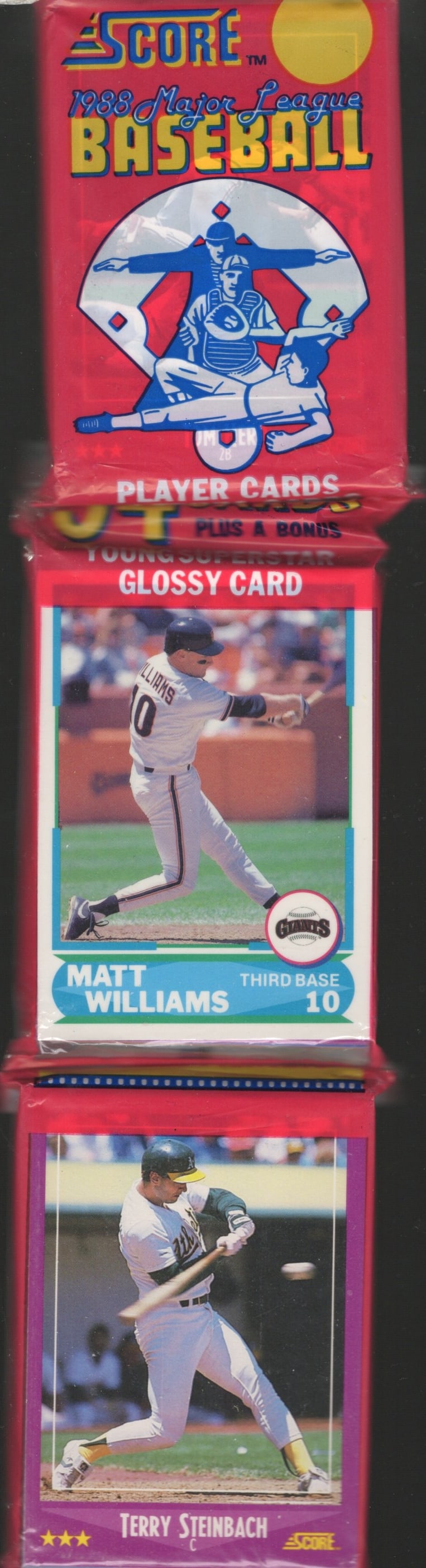 1988 Score Series 1 Vintage Baseball Card Factory Sealed Retail Box RACK PACK (1 of 1)