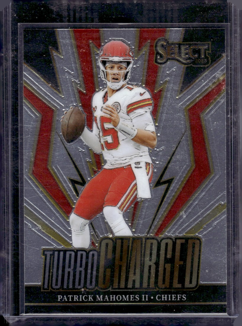 Patrick Mahomes Turbocharged 2023 Panini Select #TUR-PMA Kansas City Chiefs (1 of 2)