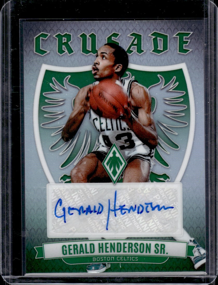 Gerald Henderson Sr. Crusade Silver Prizm 2023-24 Panini Phoenix #CS-GHS Boston Celtics: Panini Select, Prizm, Mosaic, Contenders, Revolution, Phoenix, NBA Hoops, Rookie NFL Sports Trading Cards, Silver, SP, SSP, Wave Prizms, Numbered Cards, Basketball sports Cards for Sale Near Me, NBA C