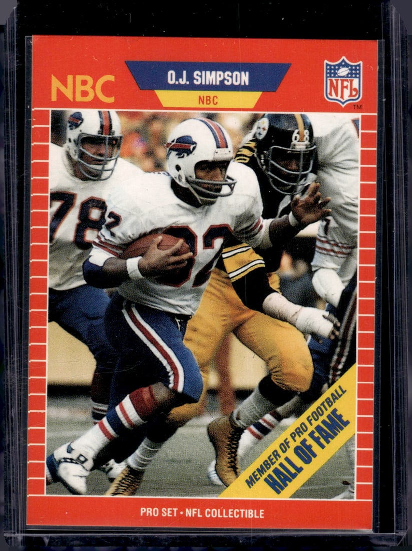 Oj Simpson 1989 Pro Set #29 (1 of 2)