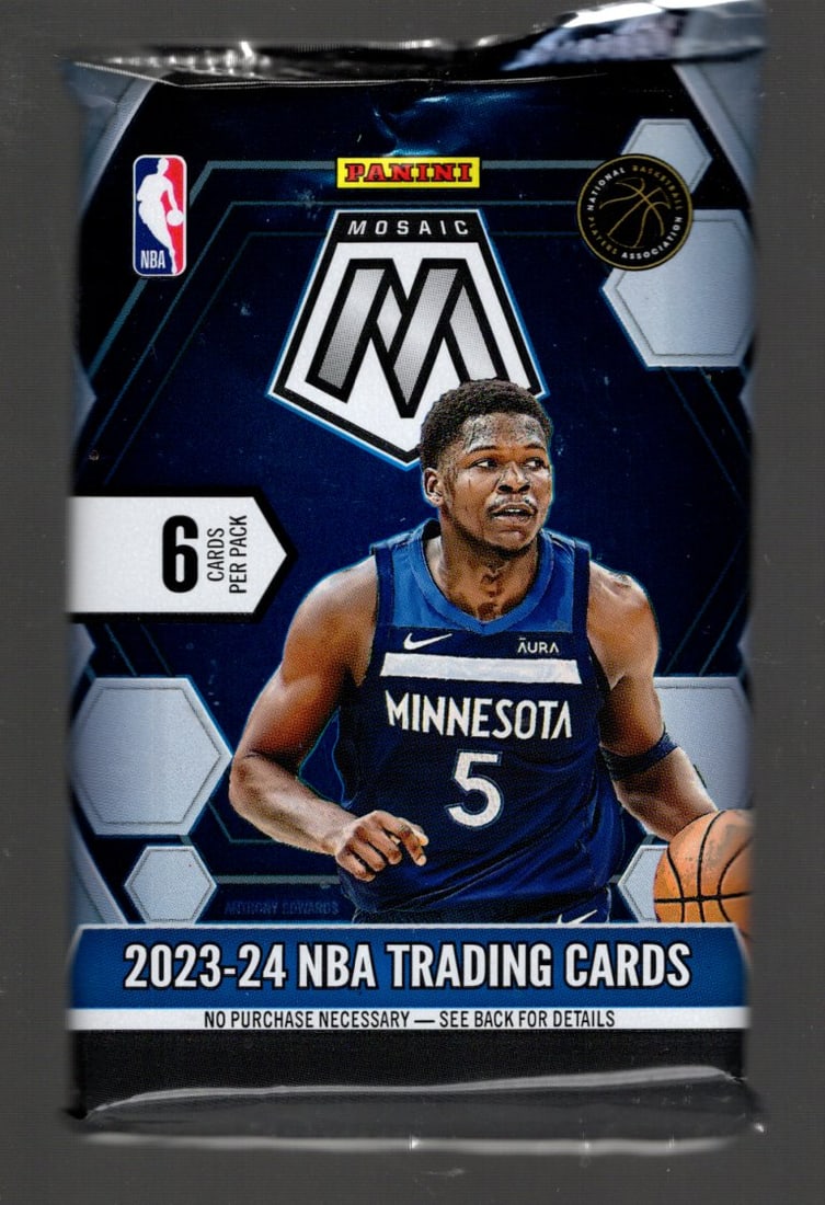 2023-24 Panini Mosaic Basketball Card BLASTER BOX PACK Victor Wembanyama Sports Card: Panini Basketball NBA Trading & Sports Cards, Rookie Cards in this set are Victor Wembanyama, Brandon Miller, Scoot Henderson, Amen Thompson, Sports Cards for Sale Near Me, Anthony Edwards, Jayson Tat