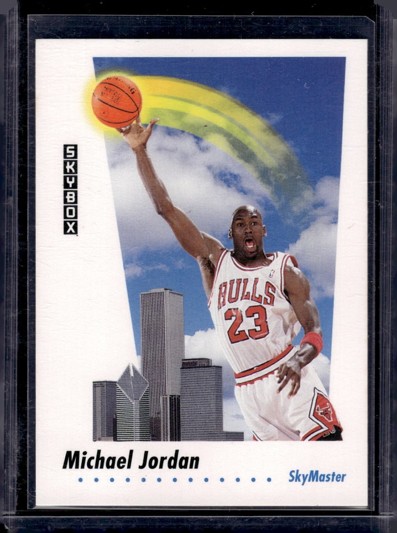 Michael Jordan Skymaster 1992 Skybox #583 Chicago Bulls: SkyBox, Basketball NBA Trading & Sports Cards, Sports Cards for Sale Near Me, Chrome, Refractor, SP, SSP, Valuable Auction Memorabilia Lots Sold On Line, NBA Championship & Hall of Fame Player Cards