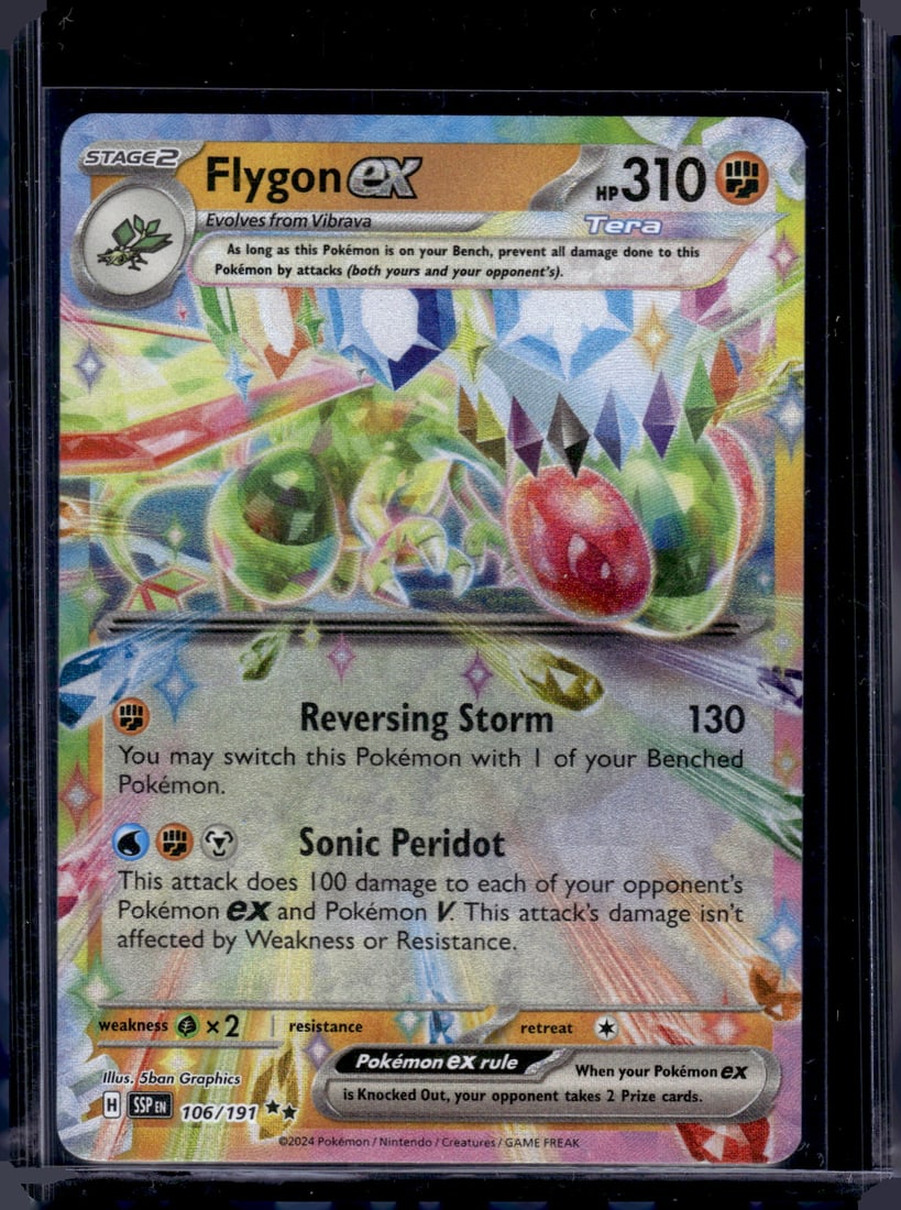 2024 Pokemon Surging Sparks Flygon Ex Double Rare #106 (1 of 2)