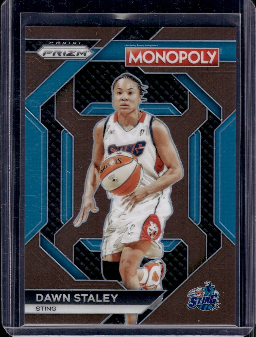 Dawn Staley Brown Prizm /249 2024 Panini WNBA Monopoly Prizm #WNBA1: Panini Select, Prizm, Mosaic, Contenders, Zenith, Phoenix, Illusions, Absolute, Rookie NFL Sports Trading Cards, SP, SSP, Cards, Football Cards for Sale Near Me, Superbowl & Hall of Fame Player Cards,
