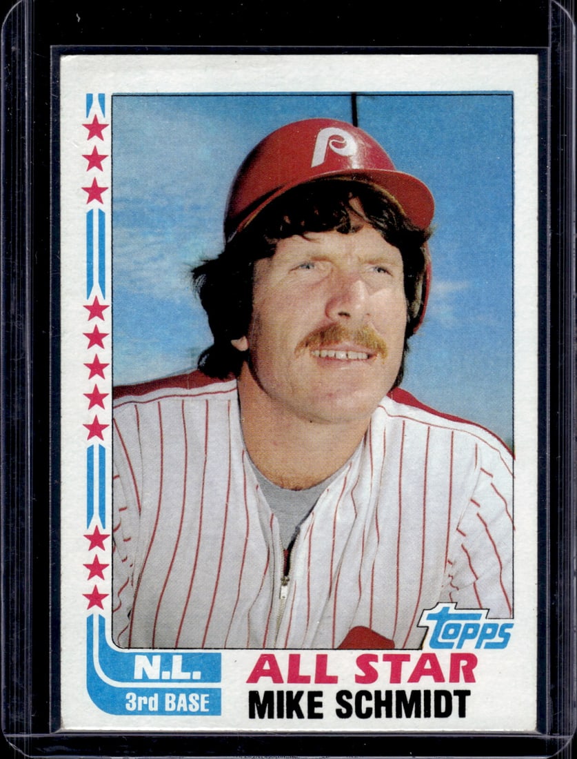 Mike Schmidt 1982 Topps #339 Philadelphia Phillies (1 of 2)