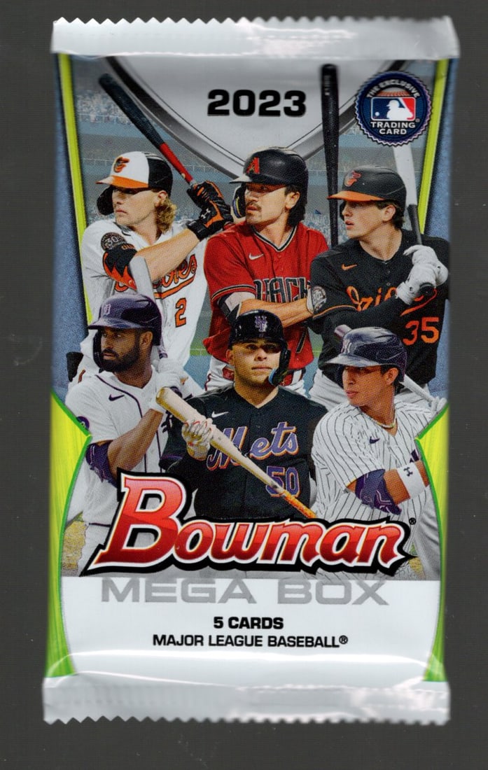 2023 Bowman Baseball Cards CHROME MOJO MEGA BOX PACK (1 of 1)