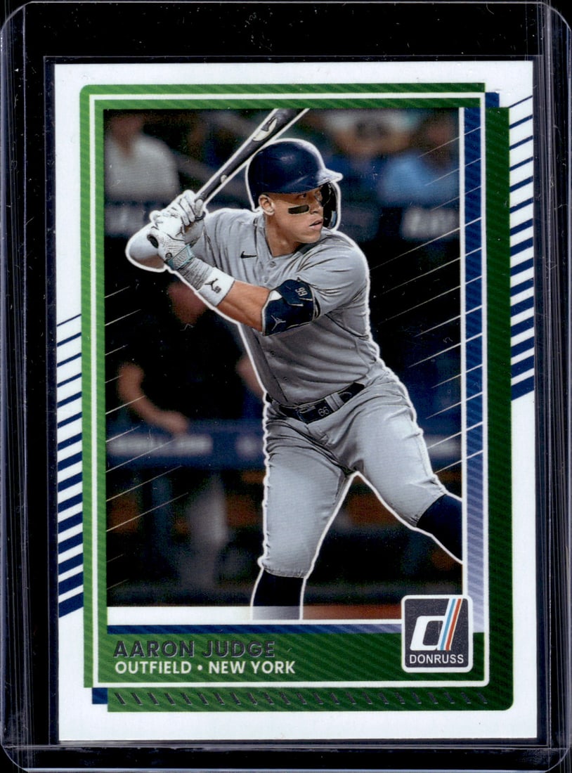 Aaron Judge 2025 Panini Donruss #50 New York Yankees: Donruss Baseball MLB Trading & Sports Cards, Sports Cards for Sale Near Me, Prizm, Mosaic, Select, SP, SSP, Auction Memorabilia Lots for Sale On Line, World Series & Hall of Fame Players, Diamond King