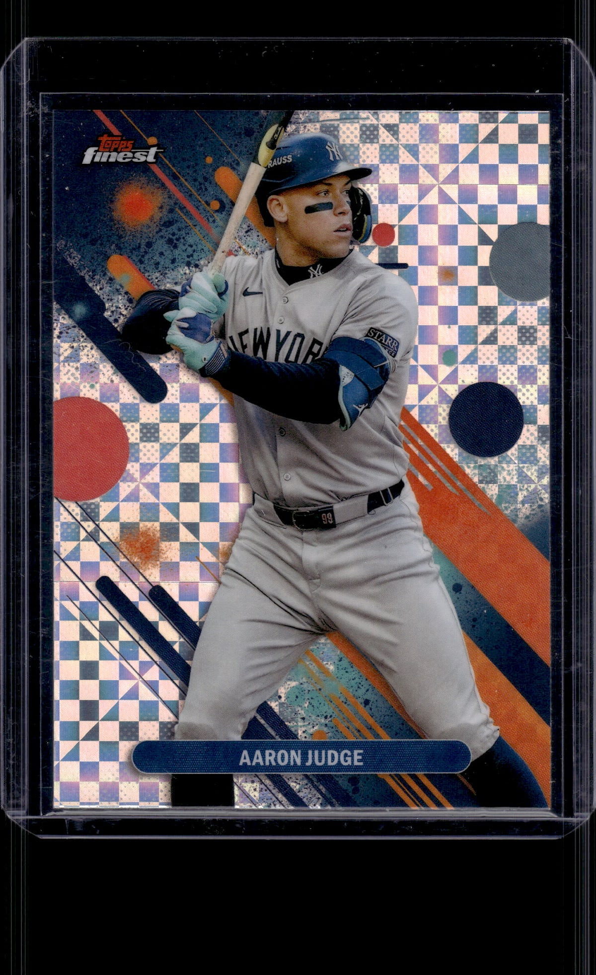 Aaron Judge Checkerboard Refractor 2025 Topps Finest #51 New York Yankees: Topps Baseball MLB Trading & Sports Cards, Sports Cards for Sale Near Me, World Series & Hall of Fame Players Memorabilia, Refractors, X-Fractors, Numbered, SP, SSP, Valuable Auction Memorabilia Lots 