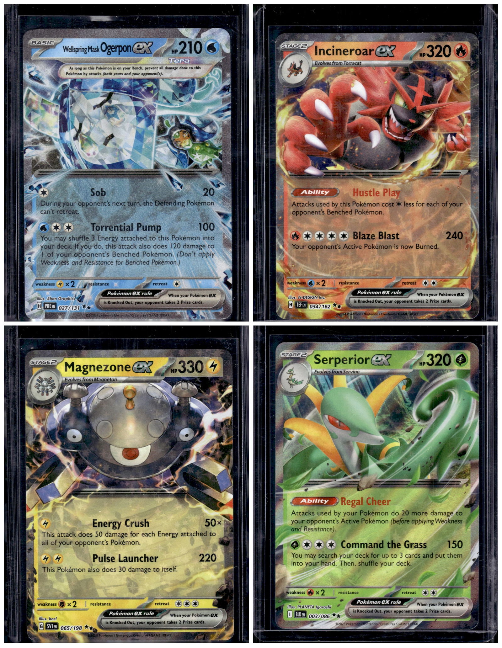 Lot of 4 Pokemon Ex Double Rares. All Different, See Pictures: Pokemon Trading Card Game Cards, Charizard, Pikachu, Mewtwo, Reverse Holo, Holo Rare, Secret Rare Cards, Full Art Cards, Eevee, Ultra Rare Card, Illustration Rare, Special Illustration Rare SIR