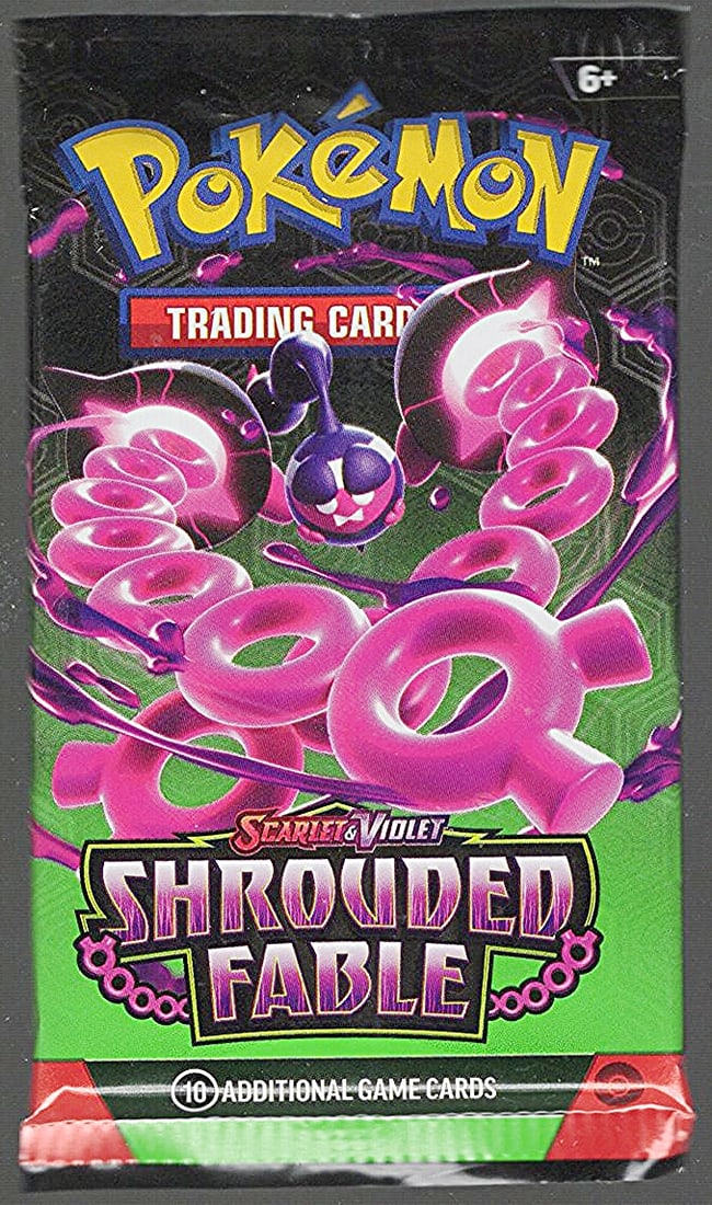 2025 Pokemon Scarlet & Violet Shrouded Fable 10 Card Booster Pack Charizard: Pokemon Trading Card Game Cards, Charizard, Pikachu, Mewto, EX, Referse Holo, Holo Rare Cards, Secret Rare Cards, Full Art Cards, Evee, 3 Stars Ultra Rare Cards, Double Rare, Illustration Rare, Specia