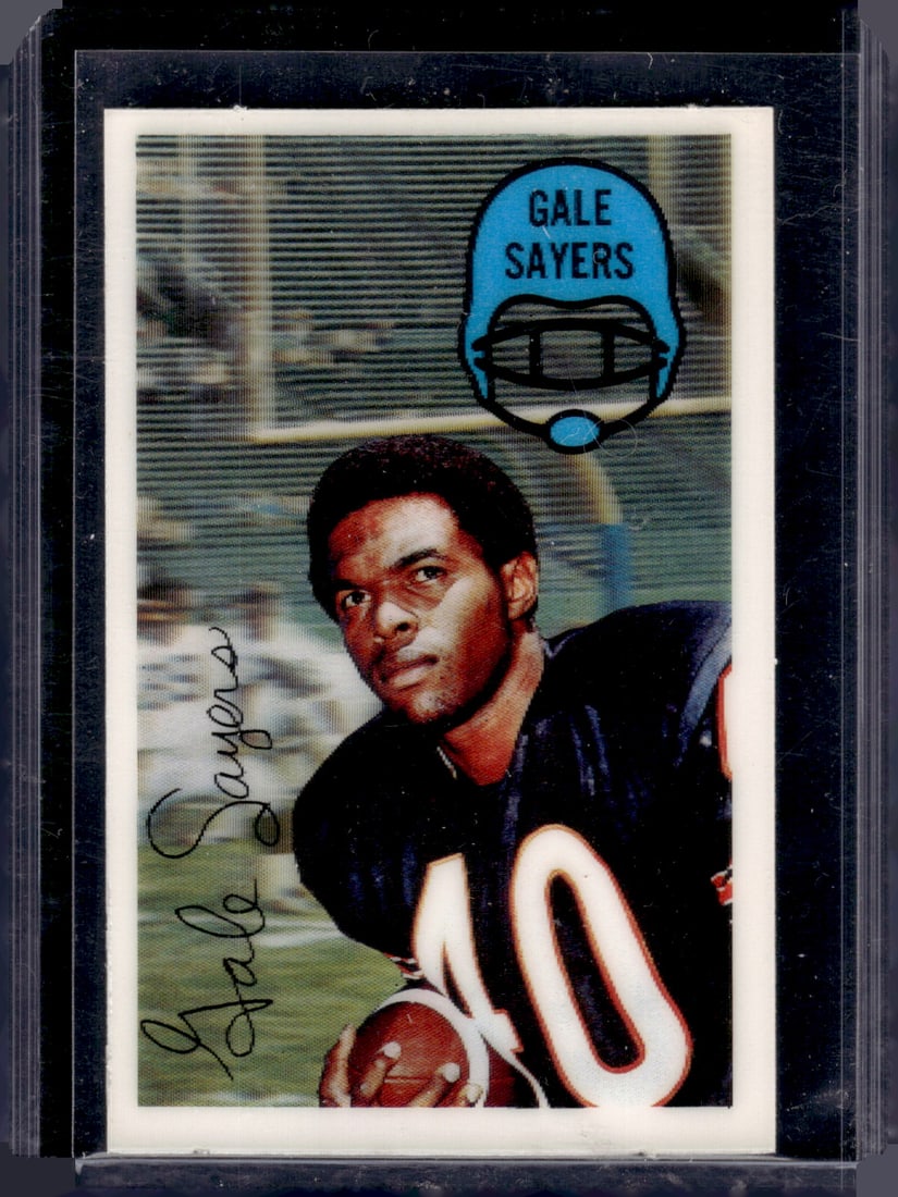 Gale Sayers 1970 Kellogg's 3-D Super Stars #51 Chicage Bears, HOF (1 of 2)
