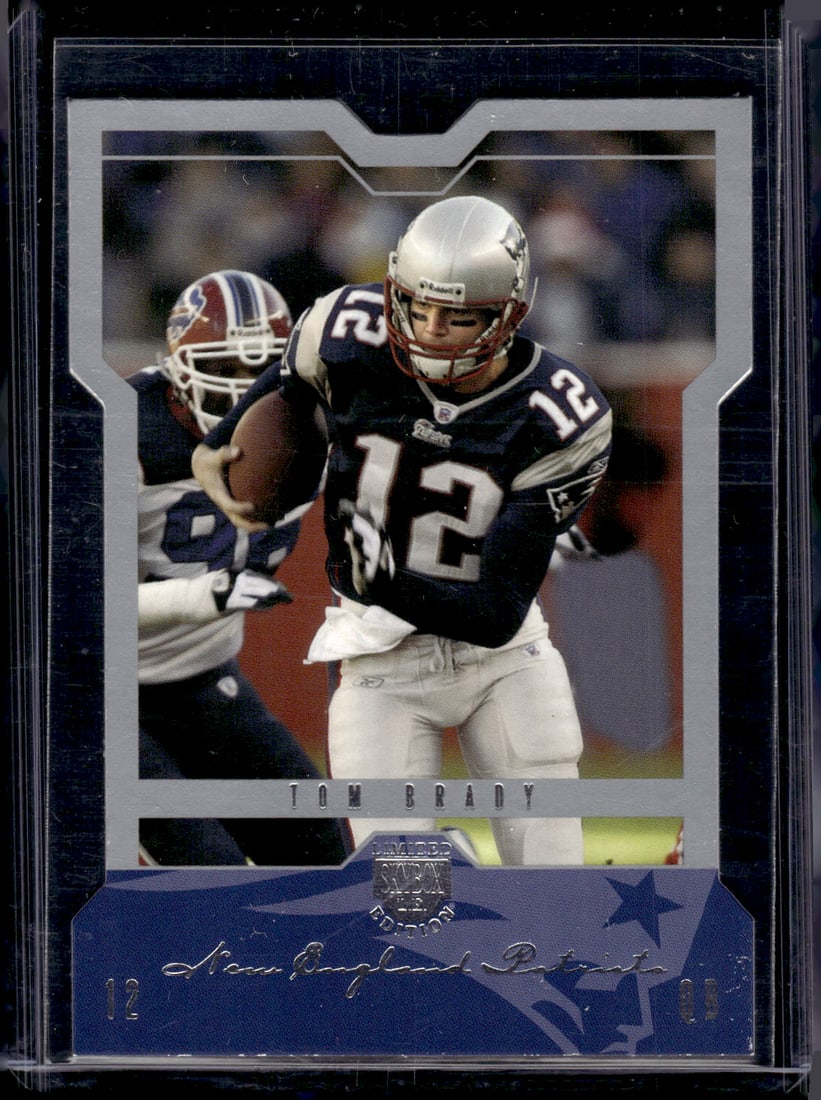 Tom Brady Die Cut 2004 Fleer Skybox Limited Edition #26 New England Patriots (1 of 2)