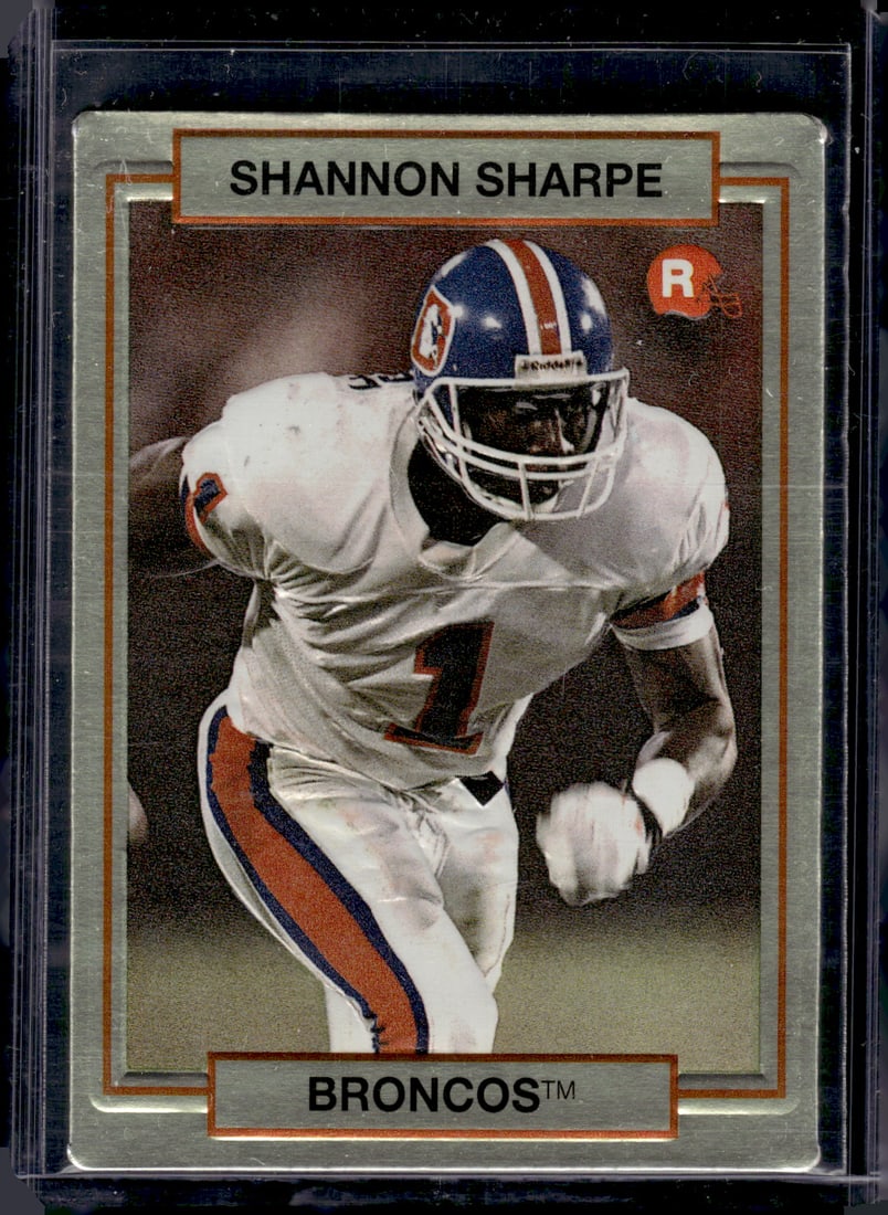 Shannon Sharpe Rookie Card 1990 Action Packed #46 Denver Broncos (1 of 2)
