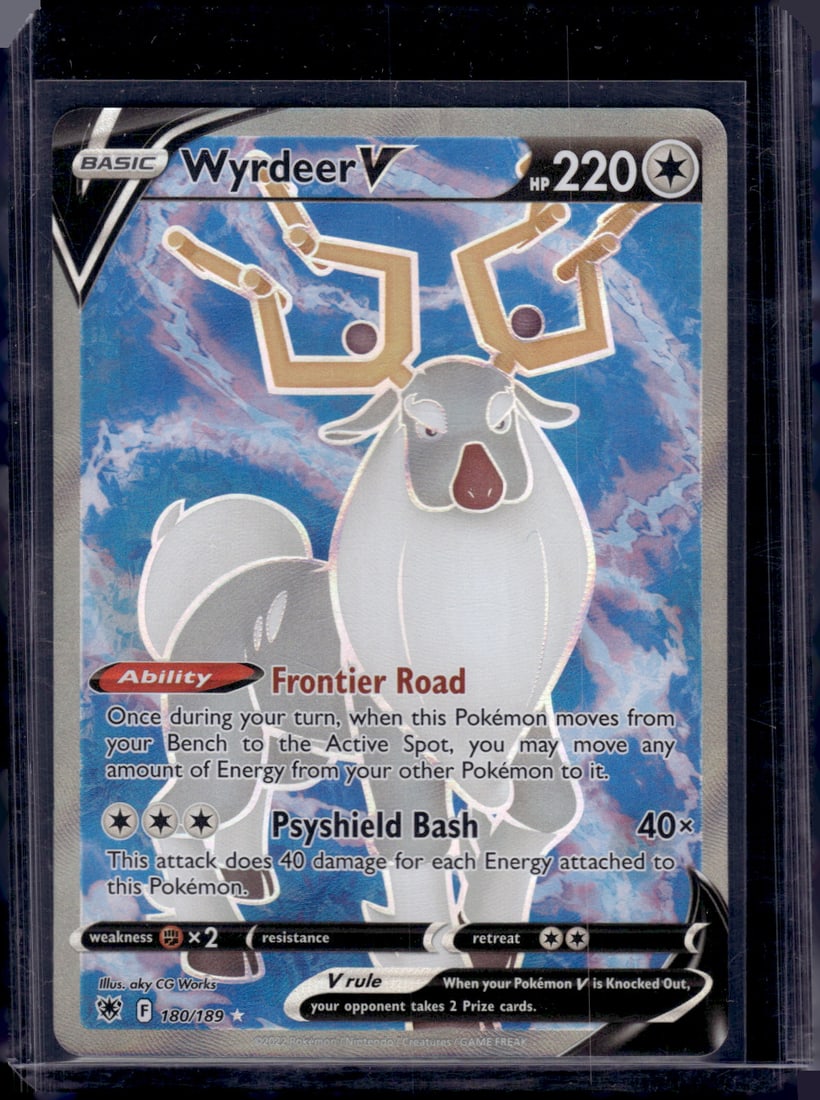 2022 Pokemon Astral Radiance Wyrdeer V Full Art #180 (1 of 2)