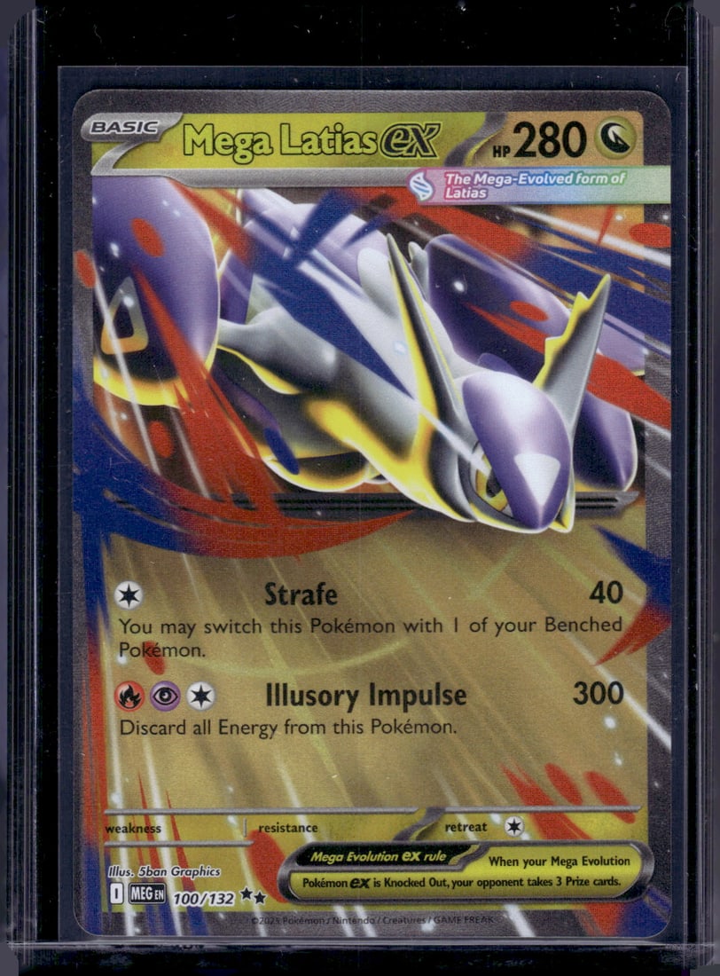 2025 Pokemon Mega Evolution Mega Latias Ex #100 (1 of 2)