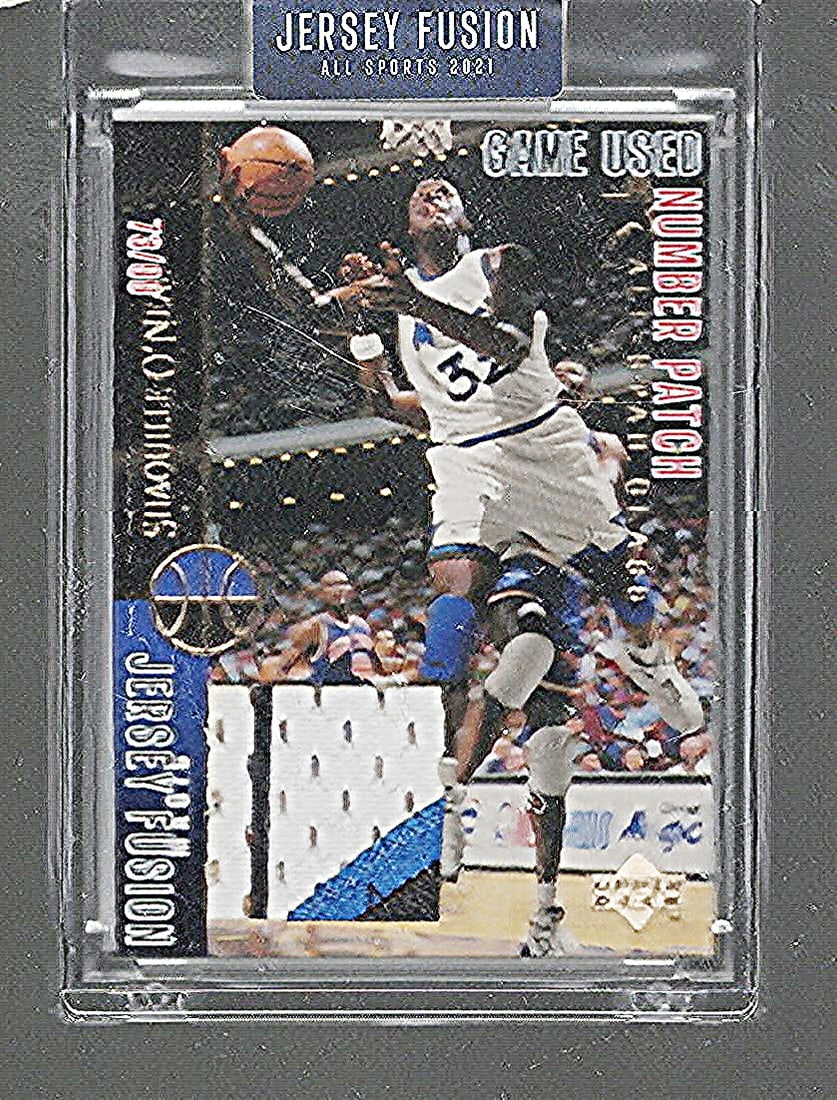 Shaquille O'Neal 2021 Jersey Game Swatch Number Patch /99 #JF-SO94 (1 of 2)