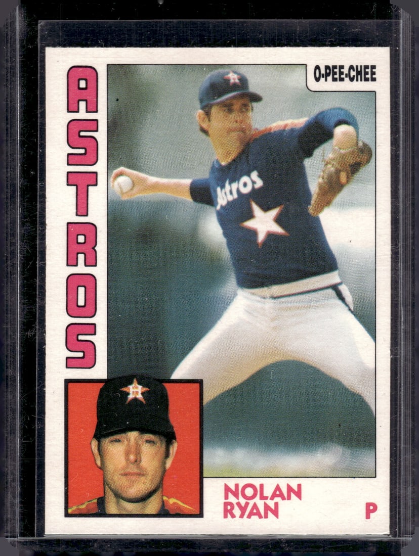 Nolan Ryan 1984 O-Pee-Chee #66 Houston Astros (1 of 2)