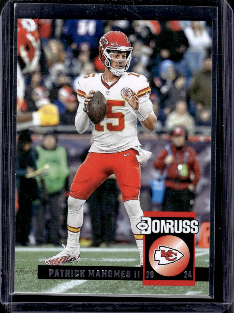 Patrick Mahomes Retro 2024 Panini Donruss #2 Kansas City Chiefs (1 of 2)
