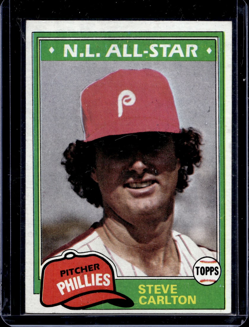 Steve Carlton 1981 Topps #630 Philadelphia Phillies (1 of 1)