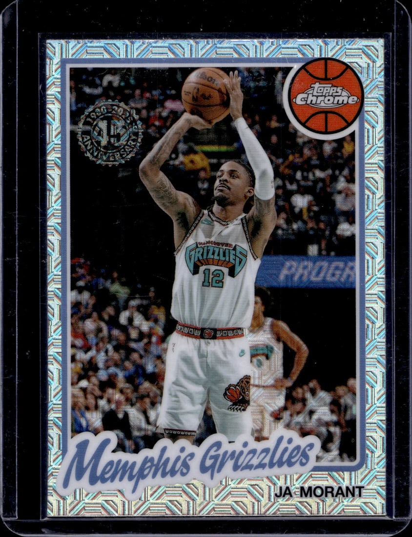 Ja Morant Mojo Silver Pack 2025-26 Topps Chrome #TC-JMA Memphis Grizzlies (1 of 2)