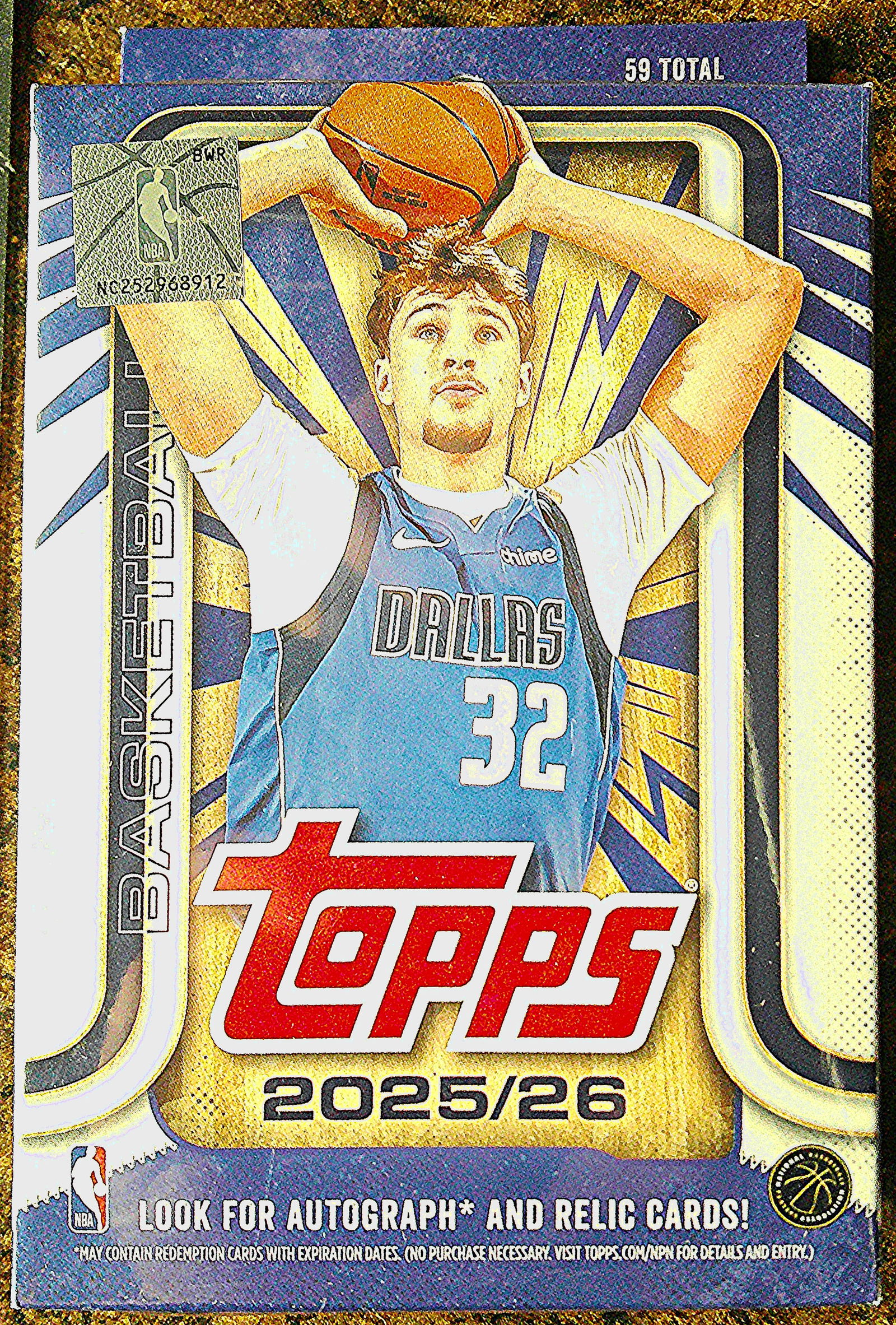 2025-26 Topps Basketball Card Hanger Box (1 of 1)