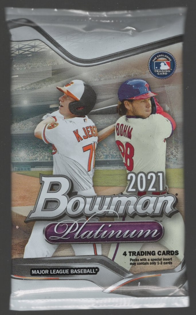 2021 Bowman Platinum Baseball BLASTER BOX PACK, Sports Cards, MLB Trading Cards (1 of 1)