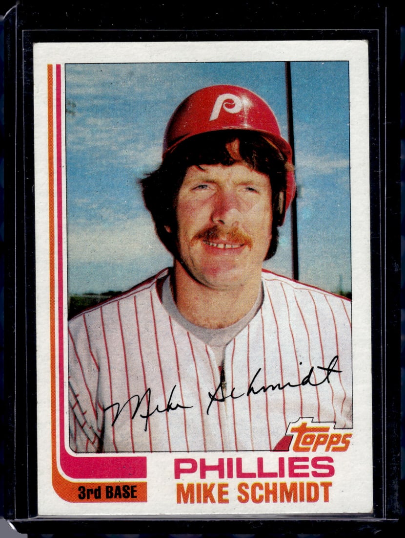 Mike Schmidt 1982 Topps #100 Philadelphia Phillies (1 of 2)