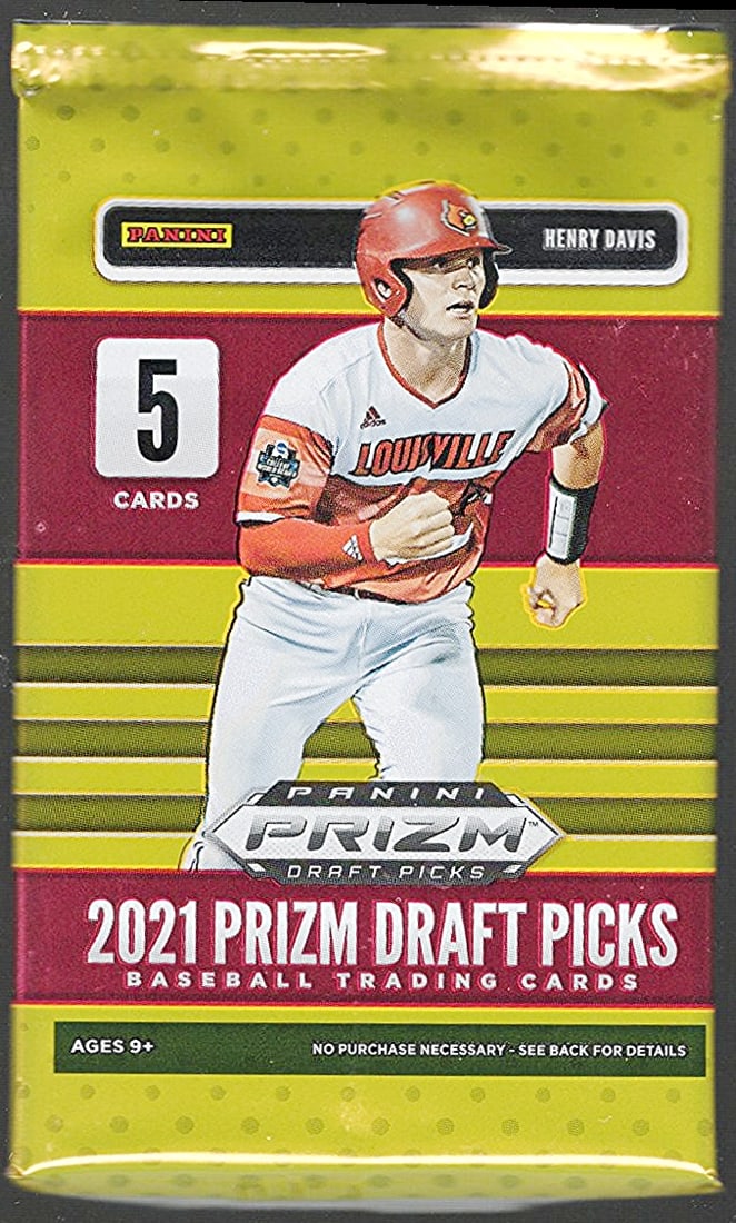 2021 Panini Prizm Draft Picks Baseball BLASTER BOX PACK MLB Trading Cards (1 of 1)