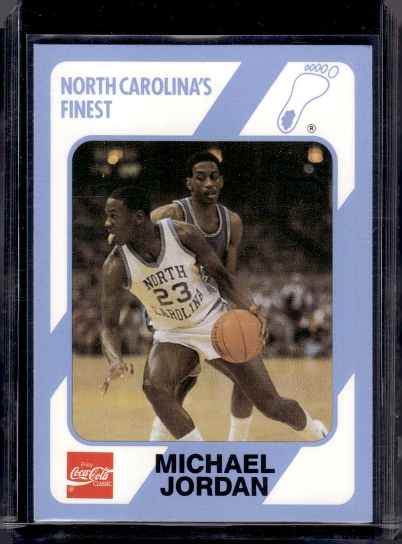 Michael Jordan 1989 Collegiate Collection #17 UNC Tarhells, Bulls (1 of 2)