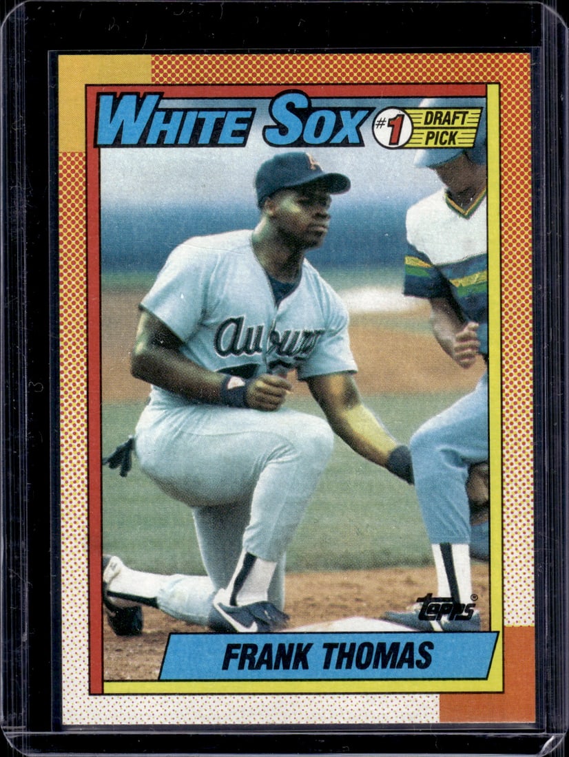 Frank Thomas Rookie Card 1990 Topps #414 Chicago White Sox (1 of 2)