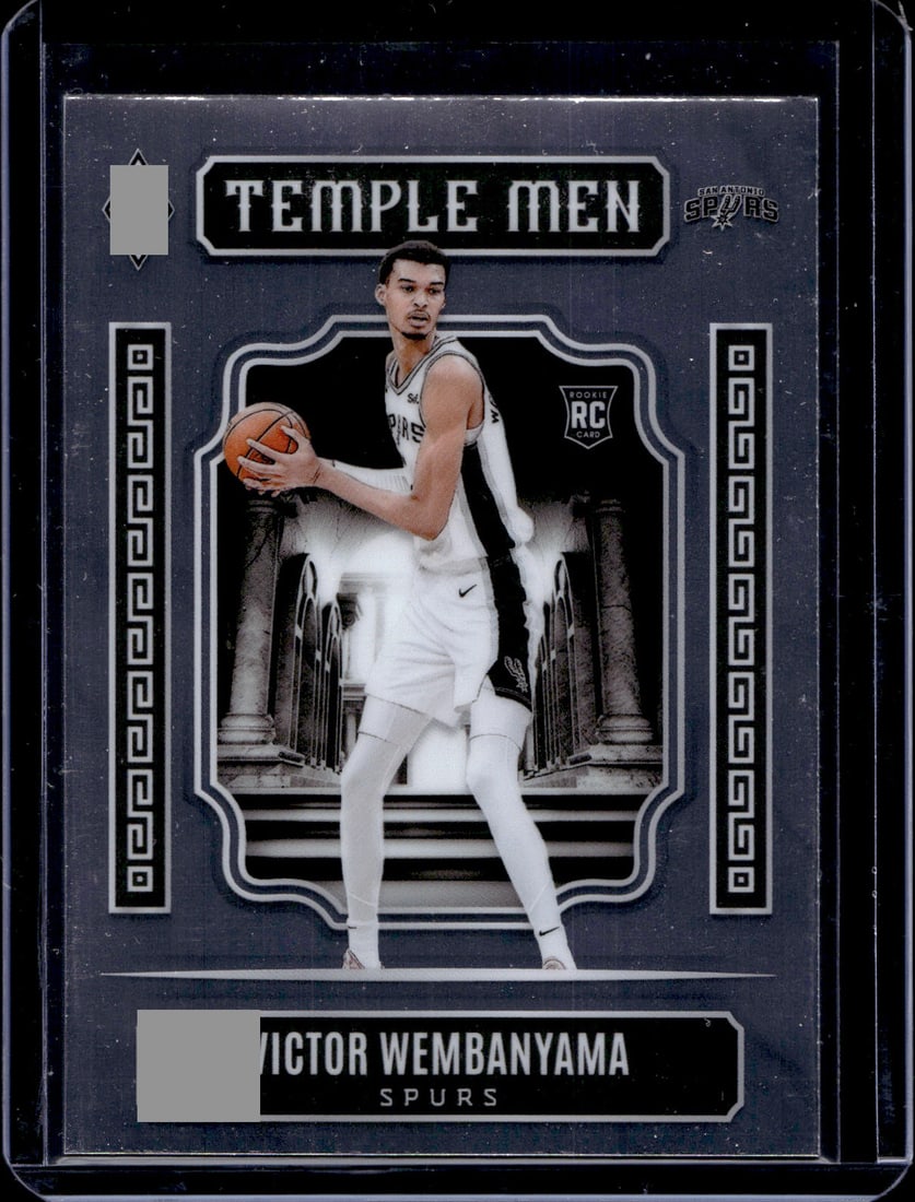 Victor Wembanyama Rookie Card Temple Men 2023-24 Panini Phoenix #7 Spurs: Panini Select, Prizm, Mosaic, Contenders, Revolution, Phoenix, NBA Hoops, Rookie NFL Sports Trading Cards, Silver, SP, SSP, Wave Prizms, Numbered Cards, Basketball sports Cards for Sale Near Me, NBA C