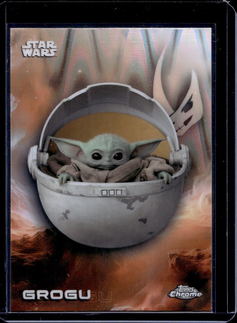 2025 Star Wars Topps Chrome Grogu Raywave Refractor #56 (1 of 2)