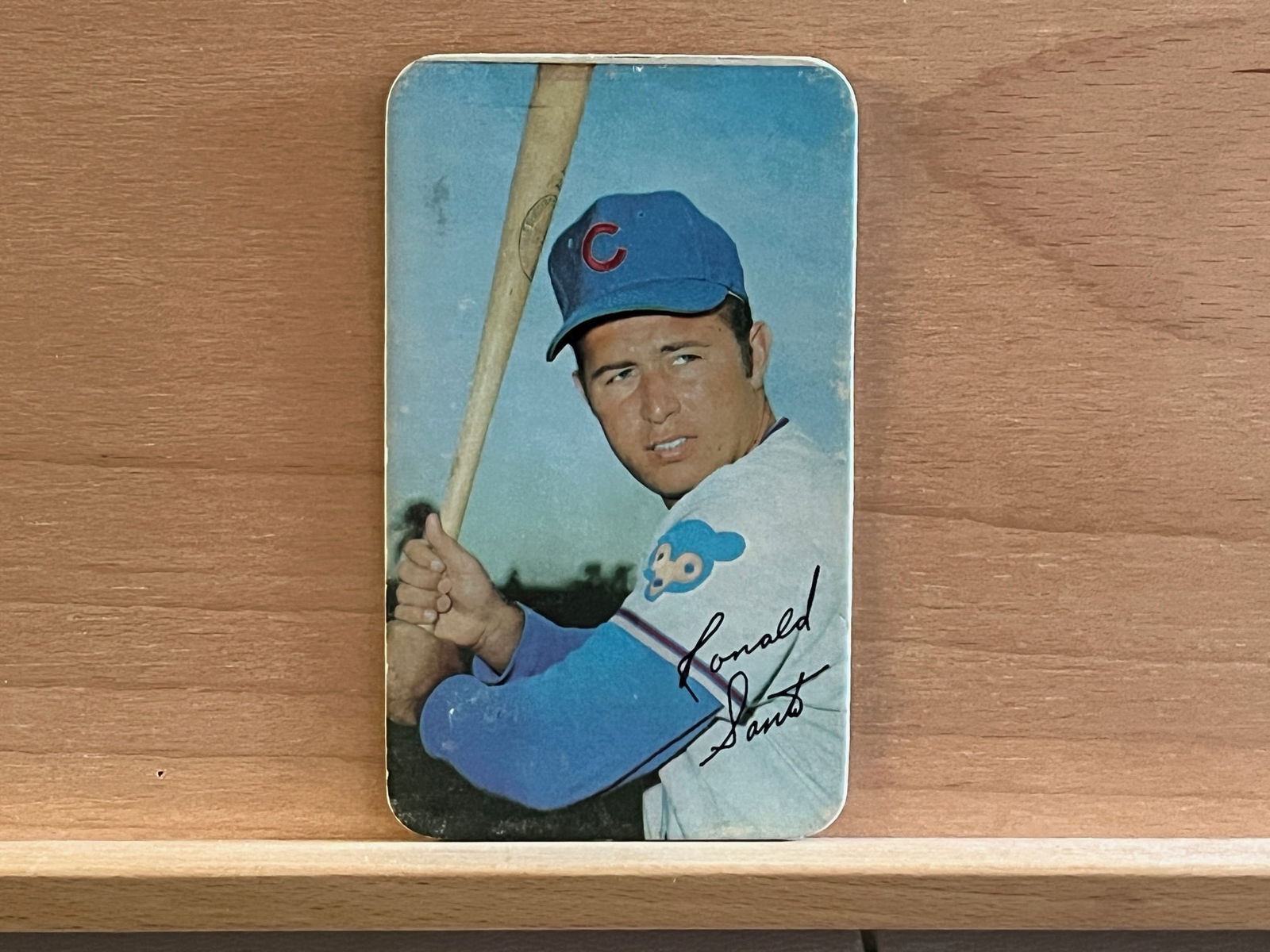 Ron Santo 1970 Topps Super #21 (Faint Writing Mark on Back See Pictures) (1 of 2)