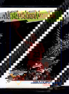 Michael Jordan Milestones 1991-92 NBA Hoops #317 Chicago Bulls: Panini Select, Prizm, Mosaic, Contenders, Revolution, Phoenix, NBA Hoops, Rookie NFL Sports Trading Cards, Silver, SP, SSP, Wave Prizms, Numbered Cards, Basketball sports Cards for Sale Near Me, NBA C