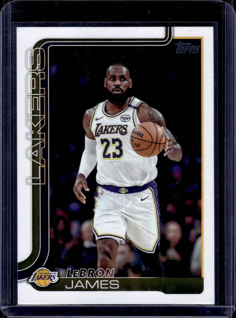 LeBron James 2025-26 Topps #150 Los Angeles Lakers (1 of 2)