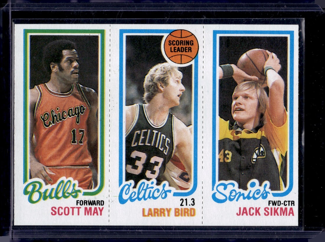 May/Bird/Sikma 1980-81 Topps #232/30/47: Topps Basketball NBA Trading & Sports Cards, Sports Cards for Sale Near Me, Chrome, Refractor, SP, SSP, Valuable Auction Memorabilia Lots Sold On Line, NBA Championship & Hall of Fame Player Cards