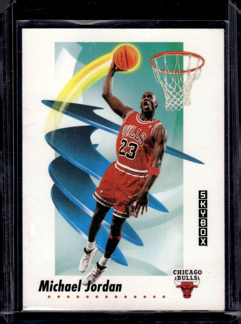 Michael Jordan 1991-92 Skybox #39 Chicago Bulls: SkyBox, Basketball NBA Trading & Sports Cards, Sports Cards for Sale Near Me, Chrome, Refractor, SP, SSP, Valuable Auction Memorabilia Lots Sold On Line, NBA Championship & Hall of Fame Player Cards