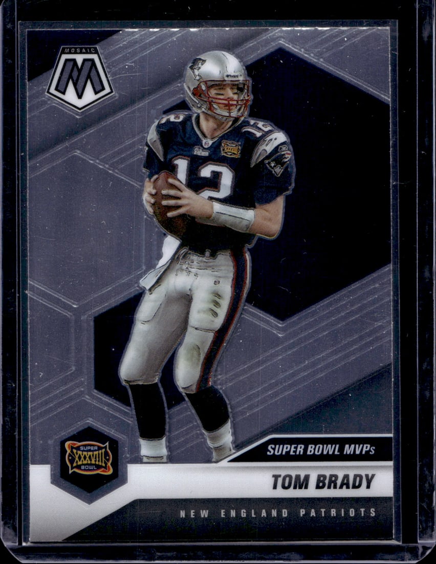 Tom Brady Super Bowl MVPs 2021 Mosaic #282 New England Patriots (1 of 2)