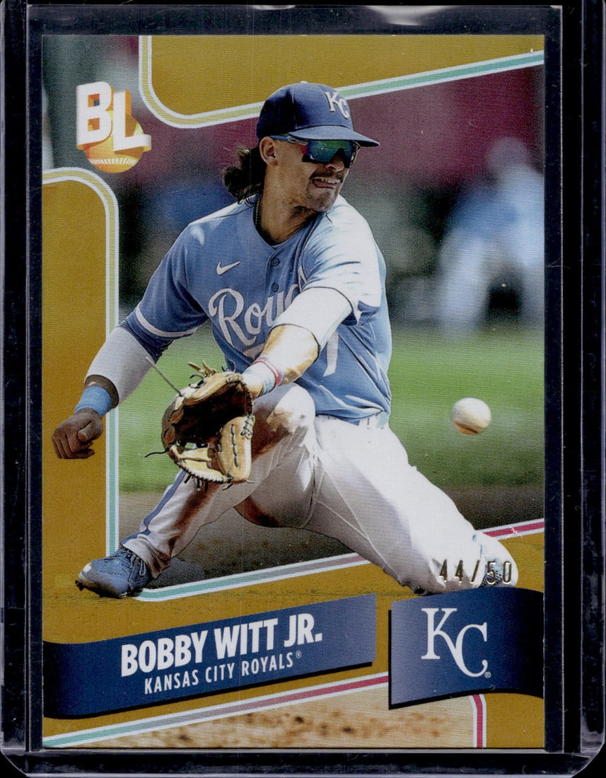 Bobby Witt Jr. Gold Wrapper Redemption /50 2024 Topps Big League #WR-36 Royals (1 of 2)