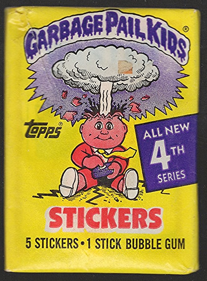 1986 Topps Vintage Garbage Pail Kids Retail Box Wax Pack - 4th Series (1 of 1)