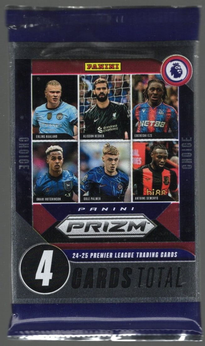 2024-25 Panini PRIZM Premier League Soccer Card Blaster Box Pack: Soccer Trading Cards, Donruss Trading Cards, Sports Cards, Trading Cards, Soccer Trading Cards, Sports Cards for Sale Near Me, Diamond and Pink Diamond Parallels Donruss Sports Cards