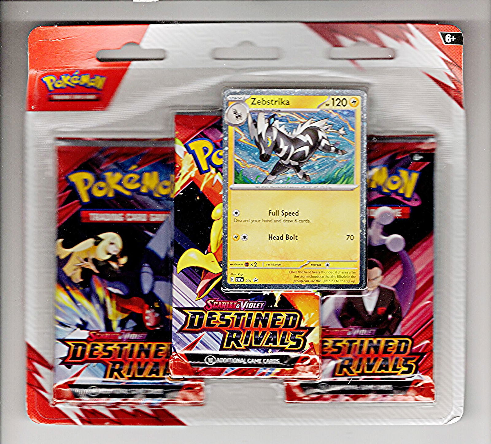 2024 Pokemon Scarlet & Violet Destined Rivals 3 Pack 30 Card Booster Hanger Blister Charizard: Pokemon Trading Card Game Cards, Charizard, Pikachu, Mewto, EX, Referse Holo, Holo Rare Cards, Secret Rare Cards, Full Art Cards, Evee, 3 Stars Ultra Rare Cards, Double Rare, Illustration Rare, Specia