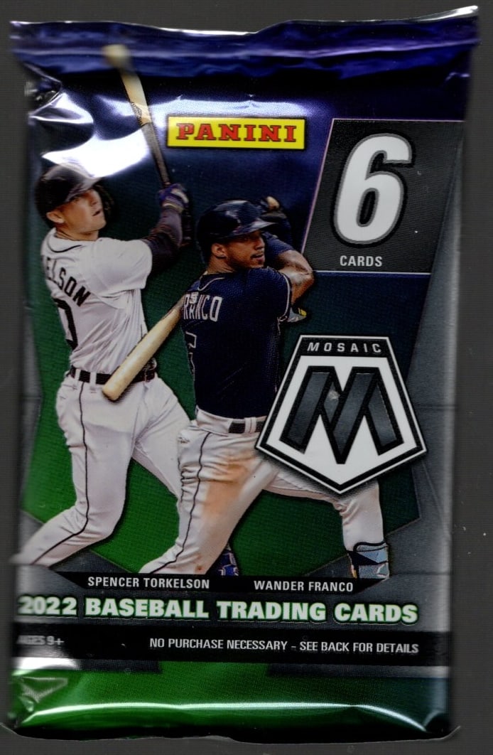 2022 Panini Mosaic Baseball Card BLASTER BOX PACK Sports Cards (1 of 1)