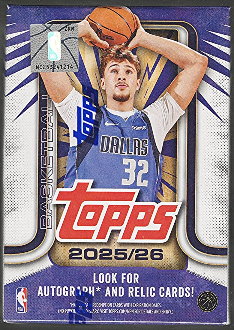 2025-26 Topps Basketball Card BLASTER BOX (1 of 1)
