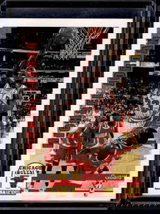 Michael Jordan 1992-93 NBA Hoops #30 Chicago Bulls: Panini Select, Prizm, Mosaic, Contenders, Revolution, Phoenix, NBA Hoops, Rookie NFL Sports Trading Cards, Silver, SP, SSP, Wave Prizms, Numbered Cards, Basketball sports Cards for Sale Near Me, NBA C