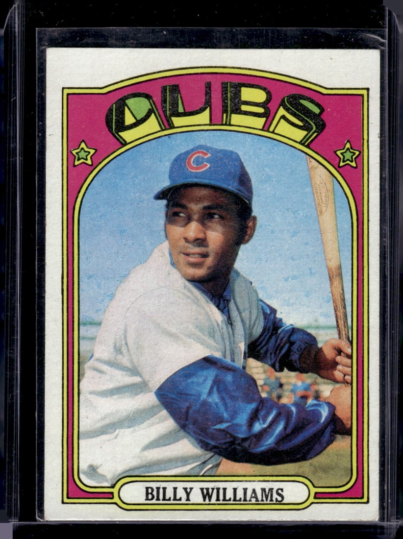 Billy Williams 1972 Topps #439 Chicago Cubs Vintage Baseball Card (1 of 2)