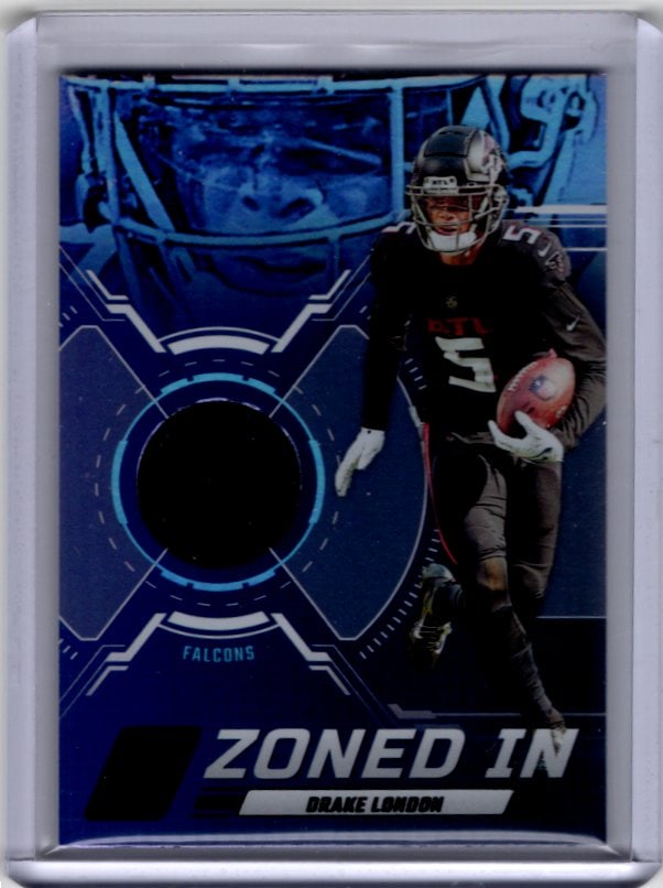 Drake London Zoned In Patch 2023 Panini Zenith #ZI-DLN Atlanta Falcons (1 of 2)