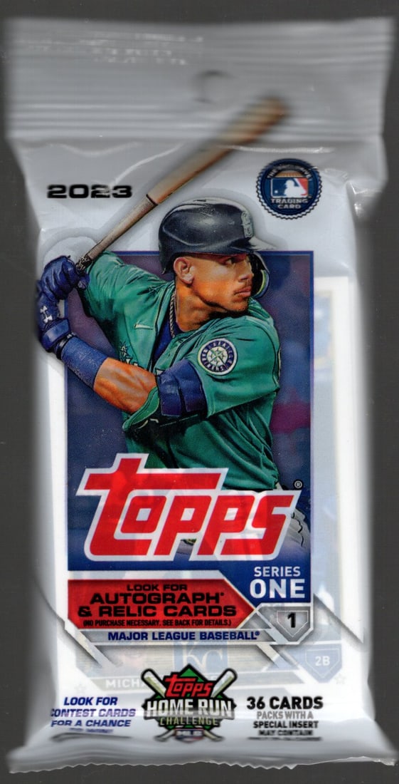 2023 Topps Series 1 Baseball Hanger Value Fat Pack, Sports Cards, Rookie Cards, MLB Trading Cards (1 of 1)