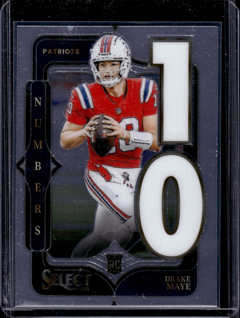 Drake Maye Rookie Card Numbers 2024 Select #20 Patriots: Panini Select, Prizm, Mosaic, Contenders, Zenith, Phoenix, Illusions, Absolute, Rookie NFL Sports Trading Cards, SP, SSP, Cards, Football Cards for Sale Near Me, Superbowl & Hall of Fame Player Cards,