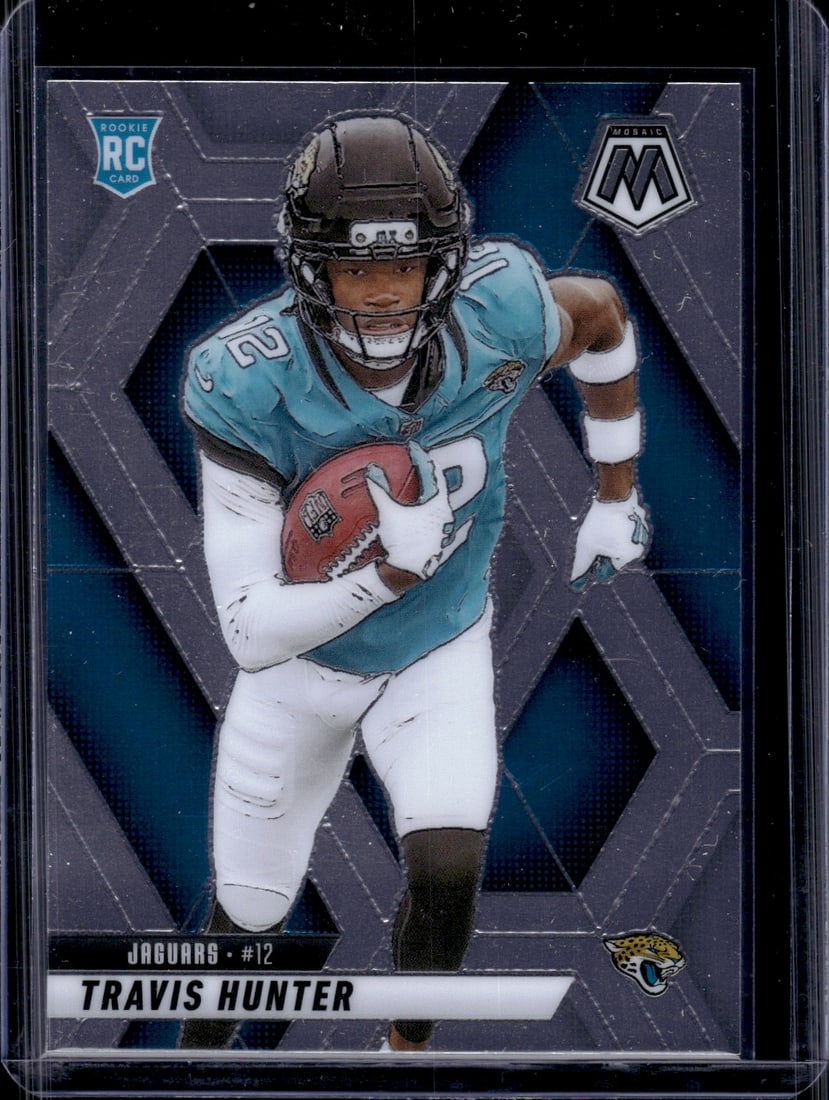Travis Hunter Rookie Card 2025 Mosaic #301 Jacksonville Jaguars (1 of 2)